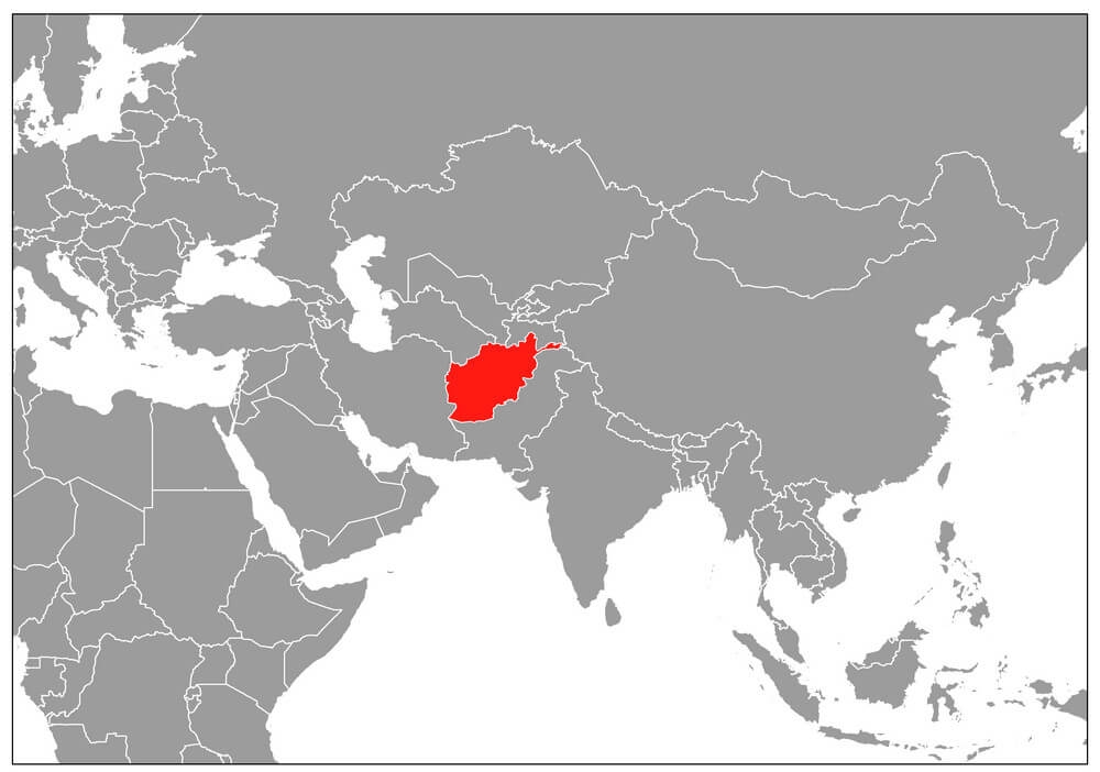 Printable Afghanistan Map World Free Download And Print For You 