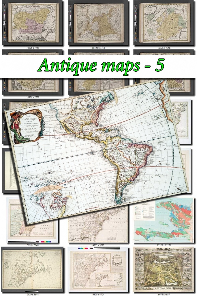 Printable Antique Maps