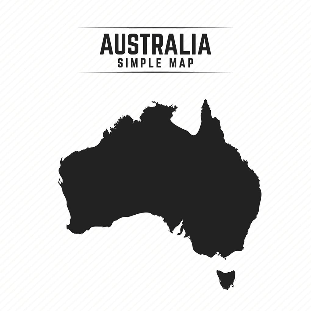Printable Australia Map Free Download And Print For You
