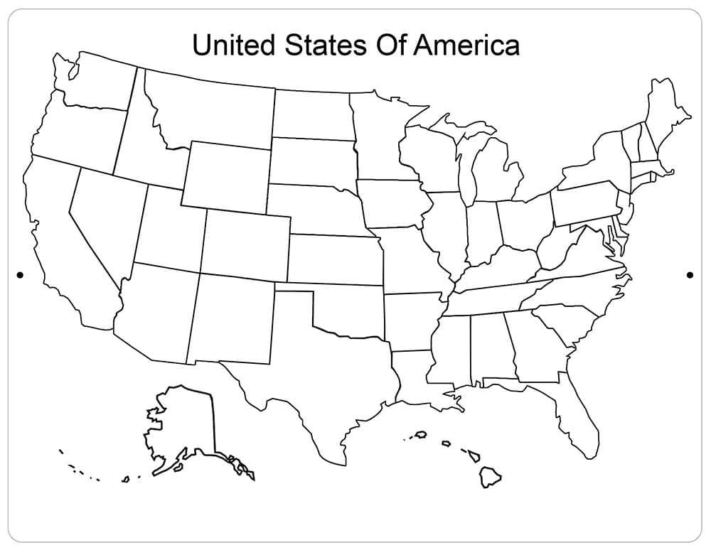 Printable Blank United States Map Free Download And Print For You