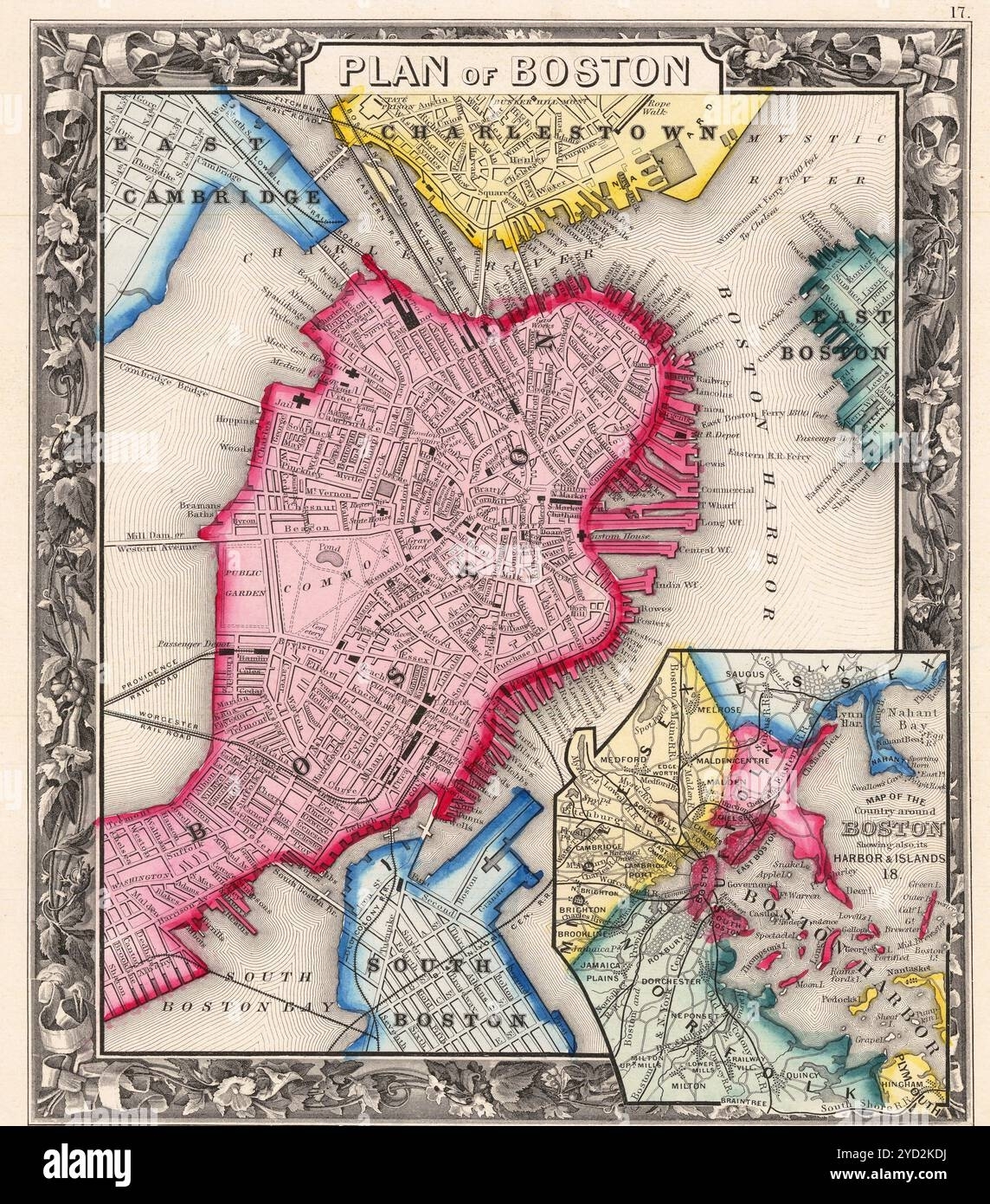 Printable Boston Map Free Printable Map