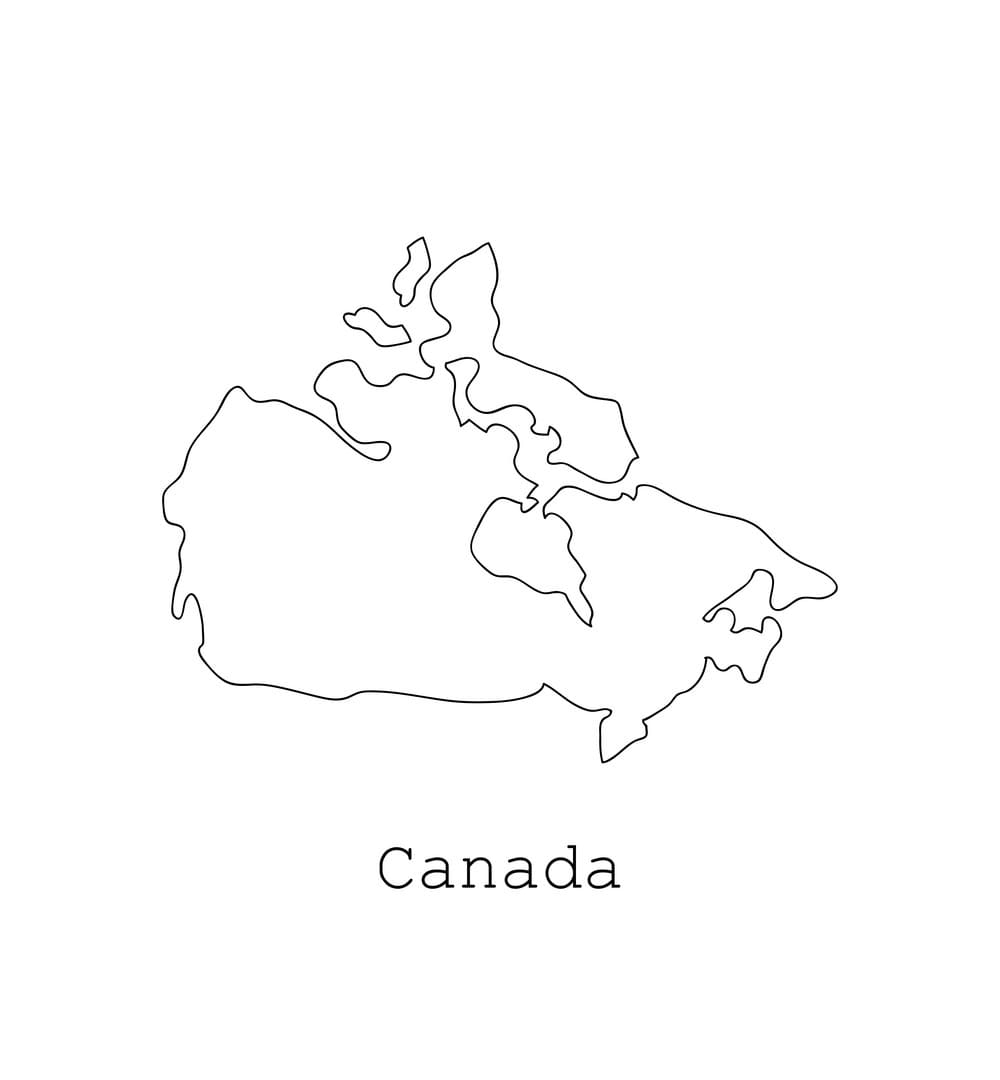 Printable Canada Map Free Download And Print For You
