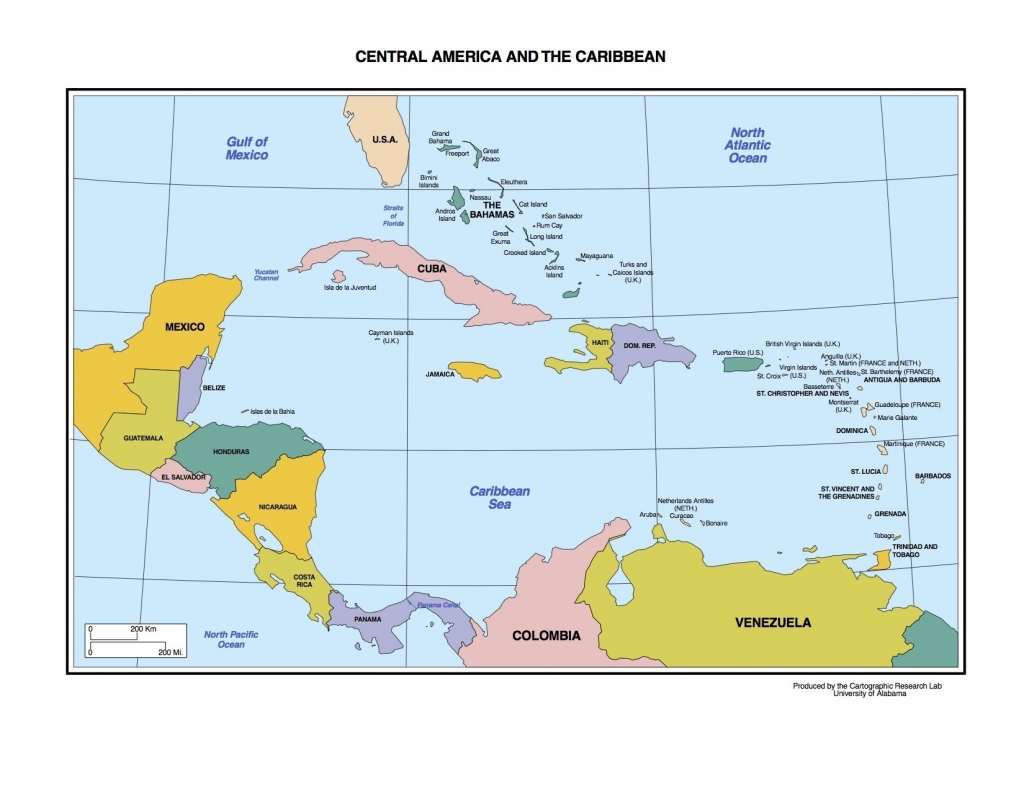 Printable Central America Map Quiz Printable US Maps