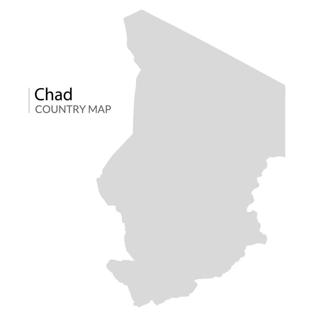 Printable Chad Map Africa Free Download And Print For You 