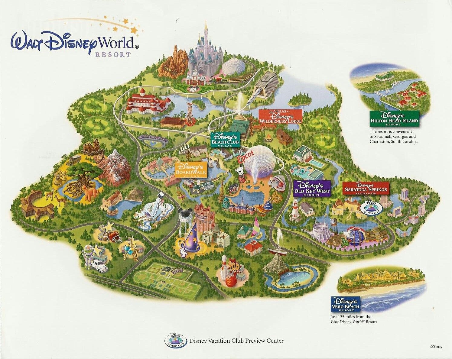 Printable Disney World Maps