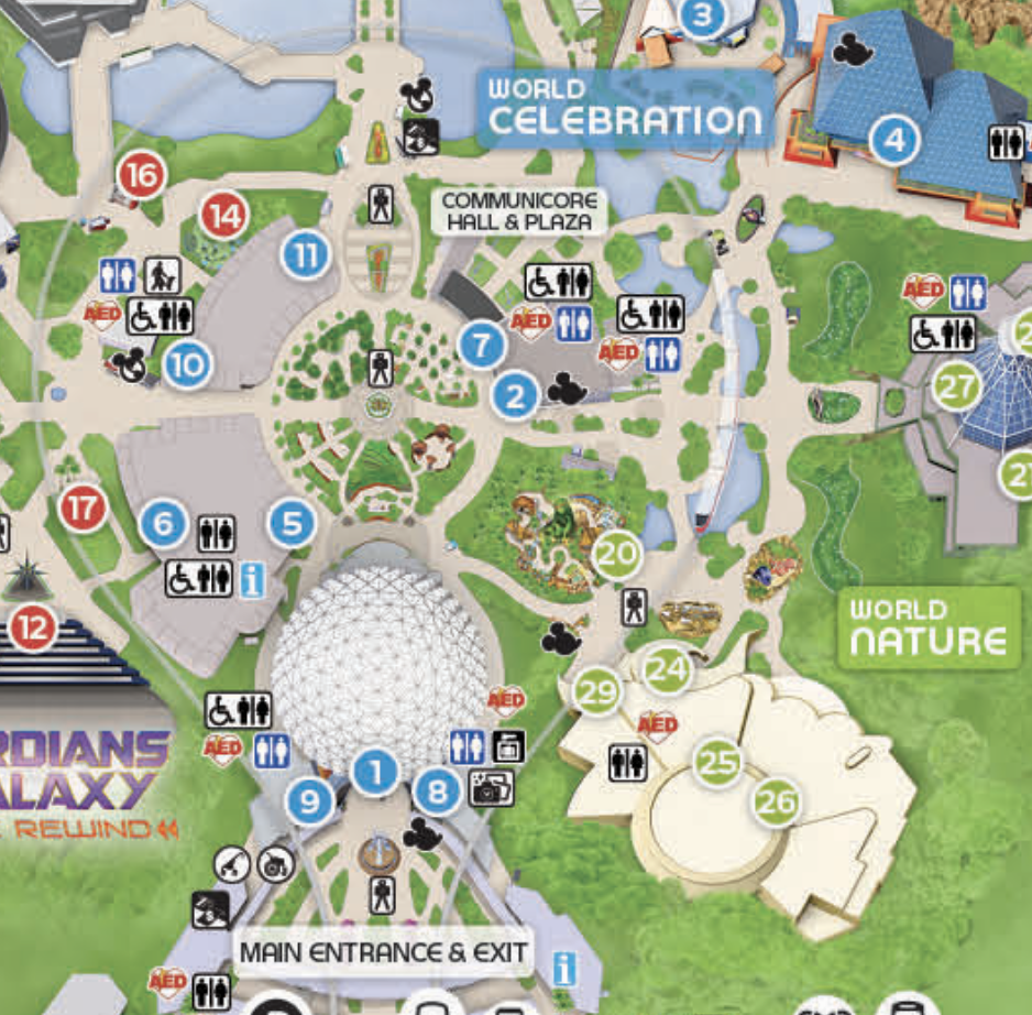 Printable Epcot Map 2025 Printable Epcot Map 2025