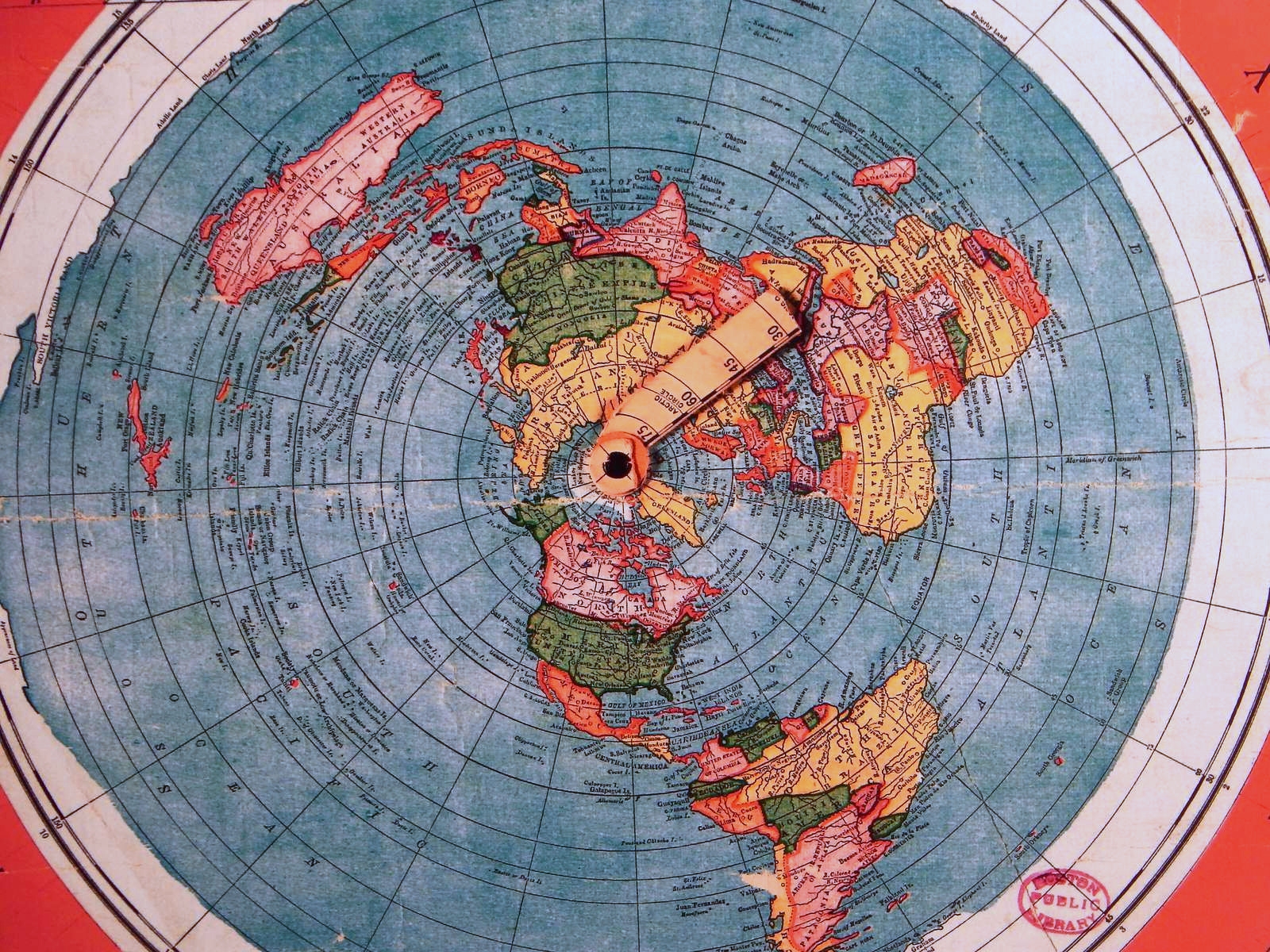 Printable Flat Earth Map Printable Flat Earth Map