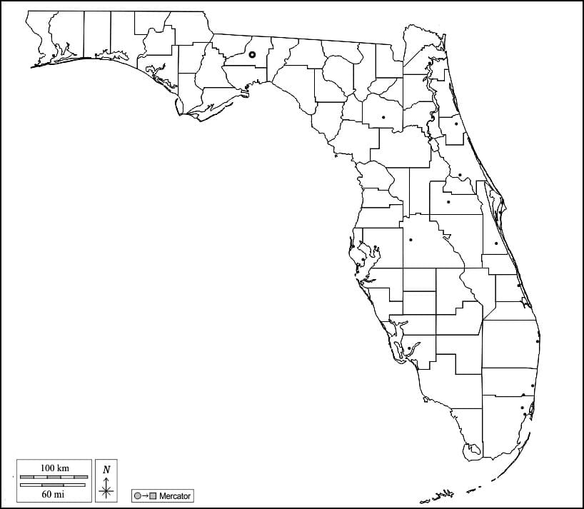 Printable Florida County Map Free Download And Print For You