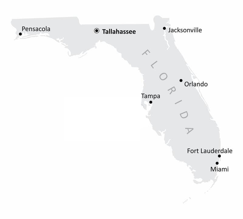 Printable Florida Map With Cities Free Download And Print For You 