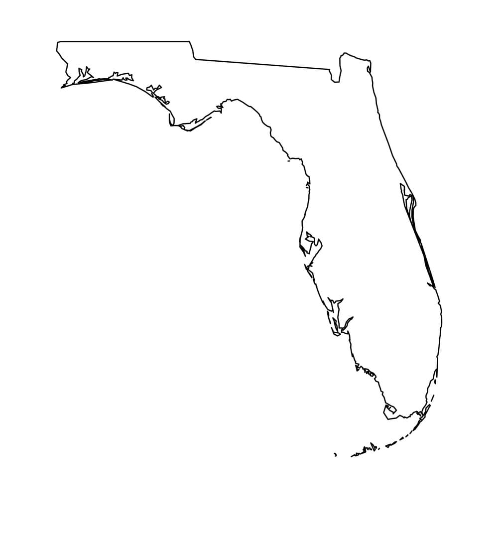 Printable Florida State Map Free Download And Print For You