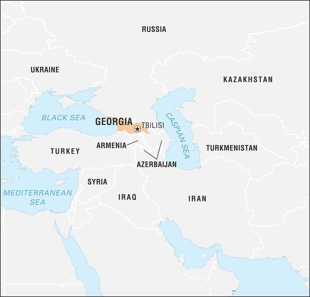 Printable Georgia Map Free Download And Print For You
