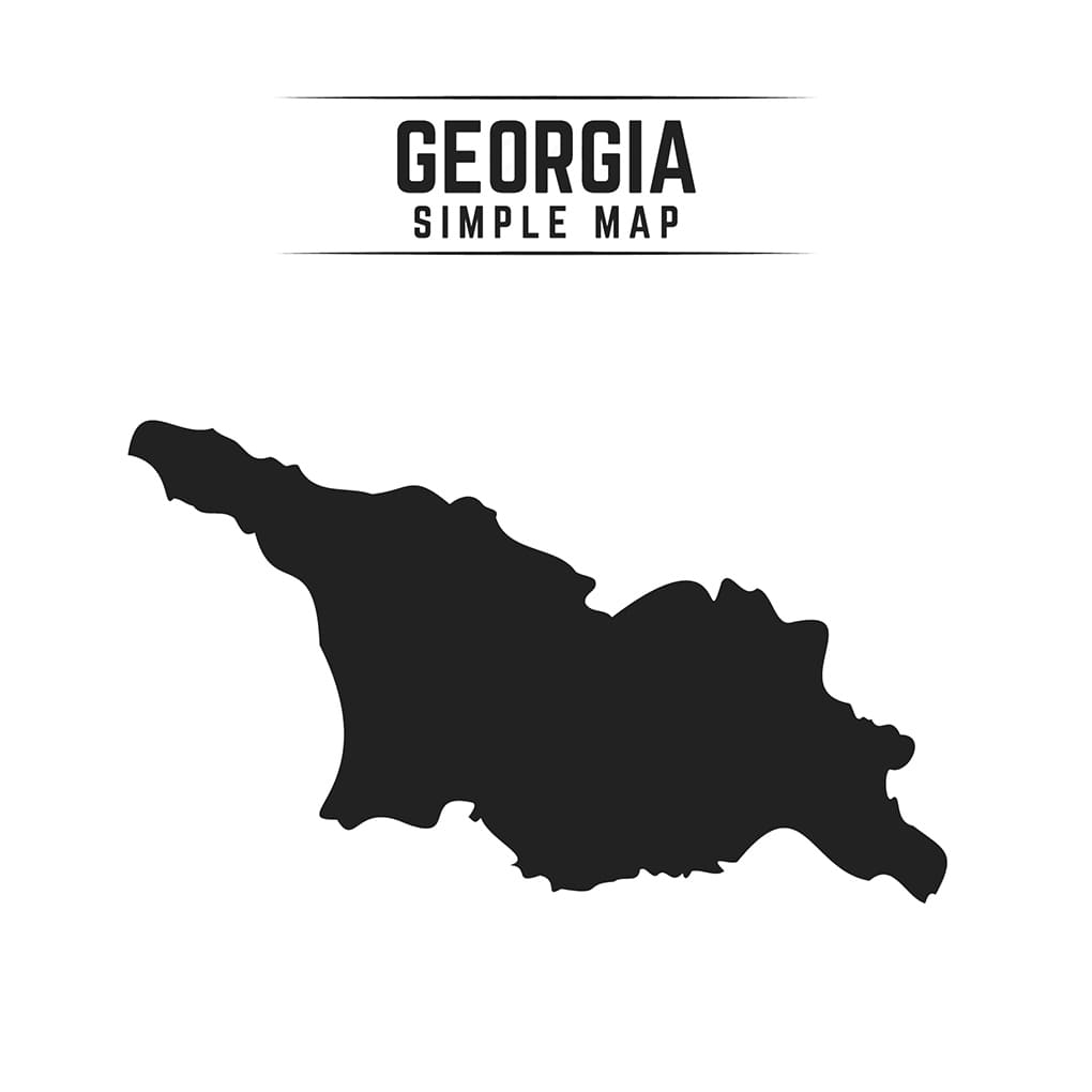 Printable Georgia Map PrintableLib Printable Georgia Map PrintableLib