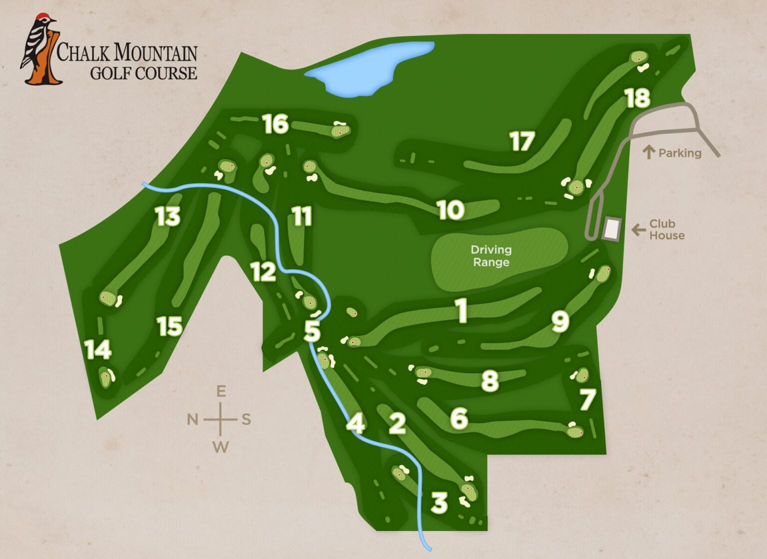Printable Golf Course Maps - Download Free Printable Templates