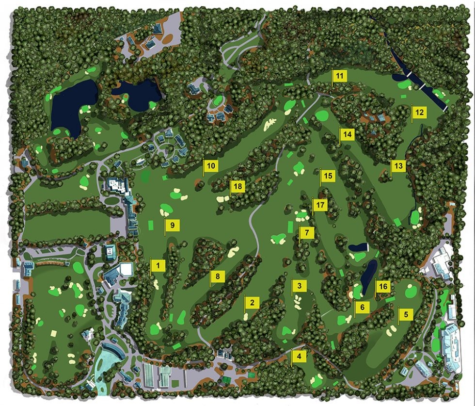 Printable Golf Course Maps