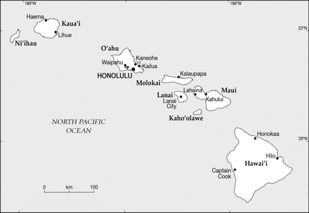 Printable Hawaii Islands Map Free Download And Print For You