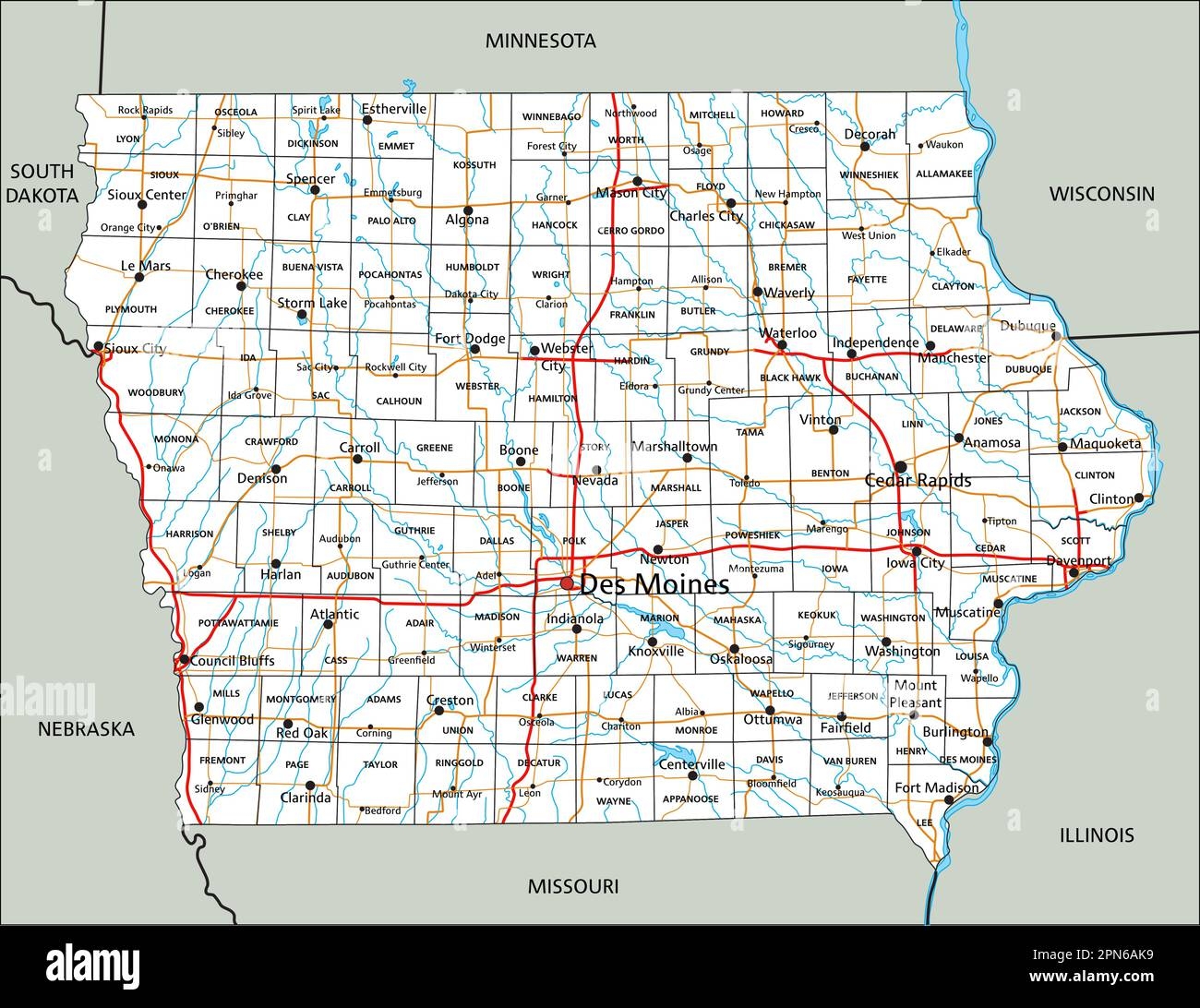 Printable Iowa County Map Printable Word Searches iowa State Campus Map 