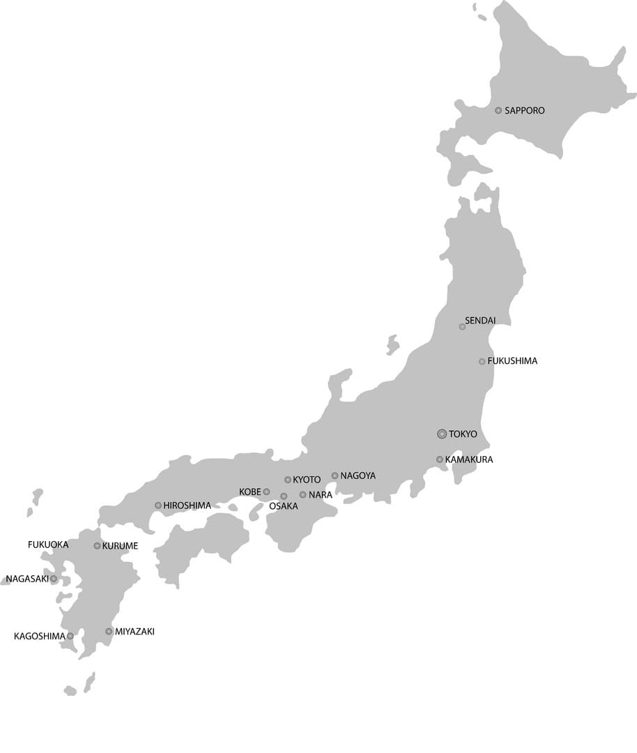 Printable Japan Flag Map Free Download And Print For You 