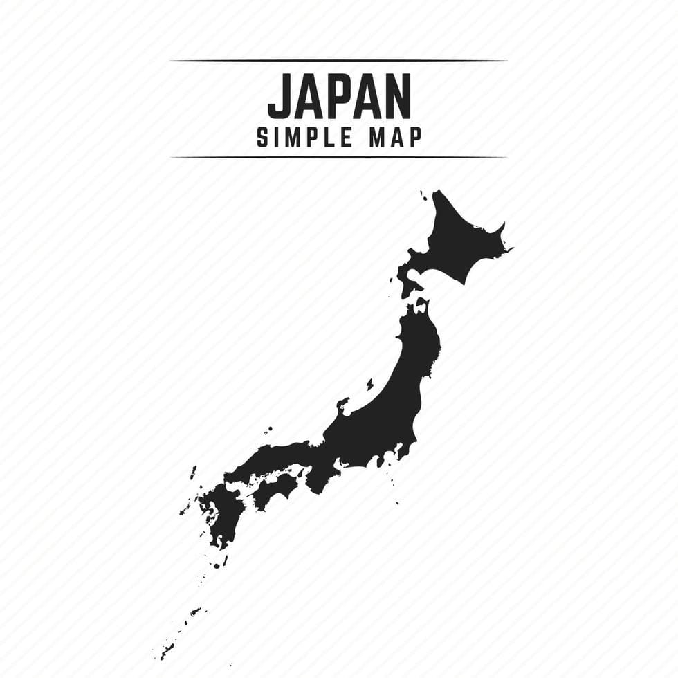 Printable Japan Flag Map Free Download And Print For You 