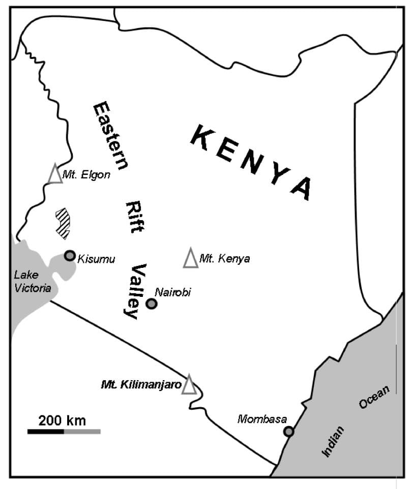 Printable Kenya Map Cities Free Download And Print For You 