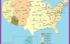 Printable Large USA Map