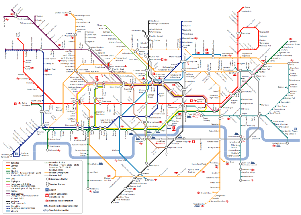 Printable London Metro Map Free Math Worksheet Printable