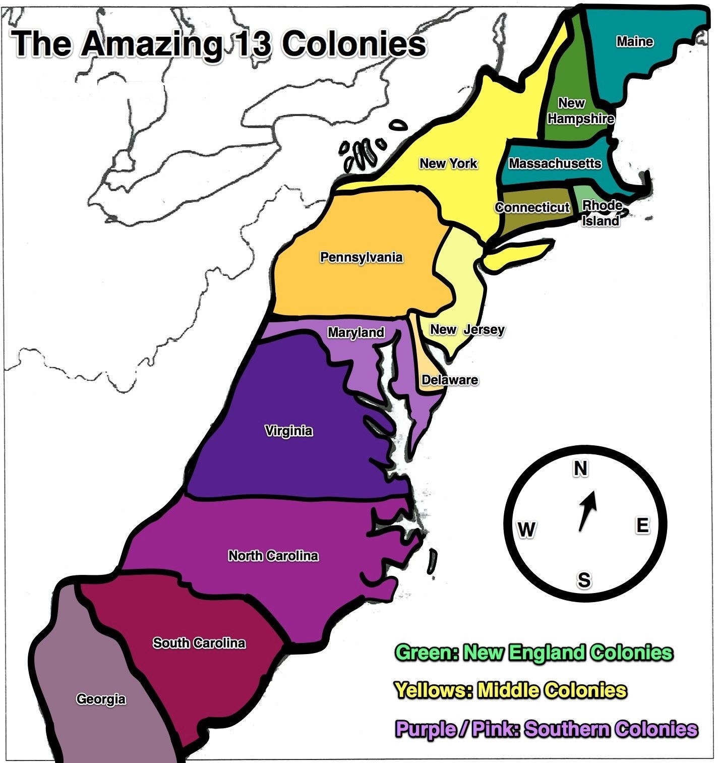 Printable Map 13 Colonies Fresh Blank Us Map 13 Colonies Canphv