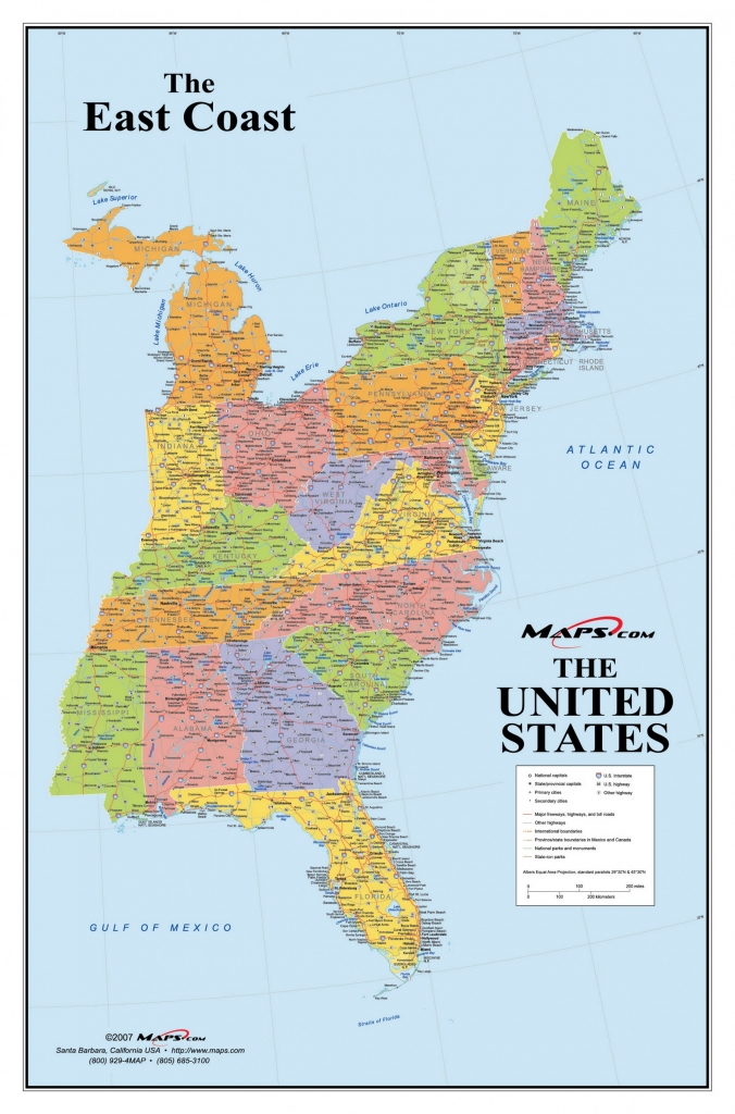 Printable Map East Coast Usa Printable US Maps