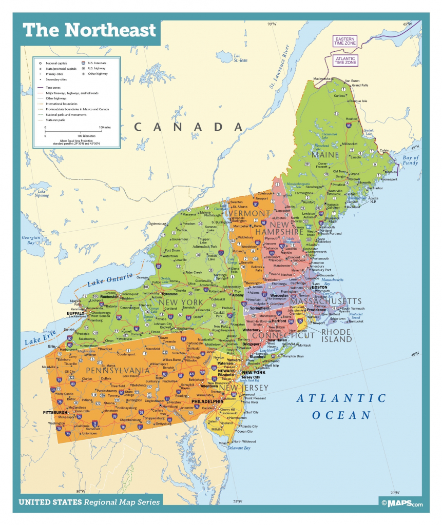 Printable Map East Coast Usa Printable US Maps