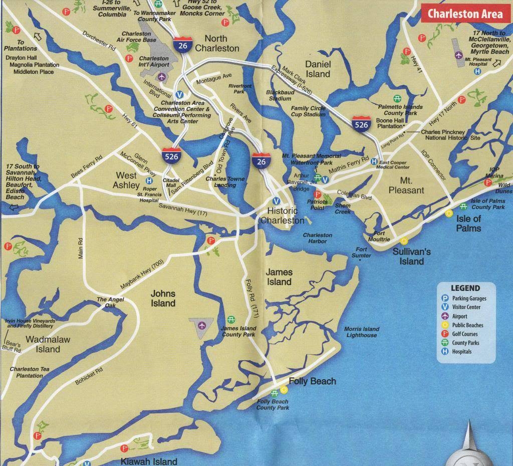 Printable Map Hilton Head Elegant Charleston Map Edi Maps Printable Map