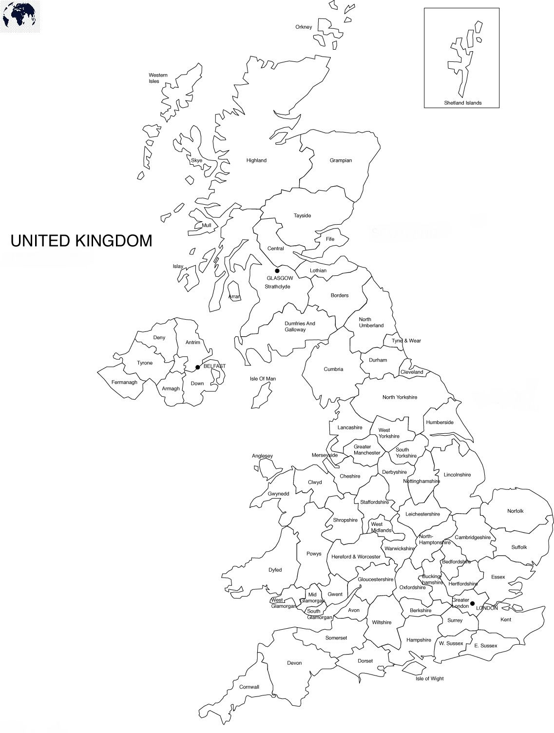 Printable Map Of Britain Dev onallcylinders