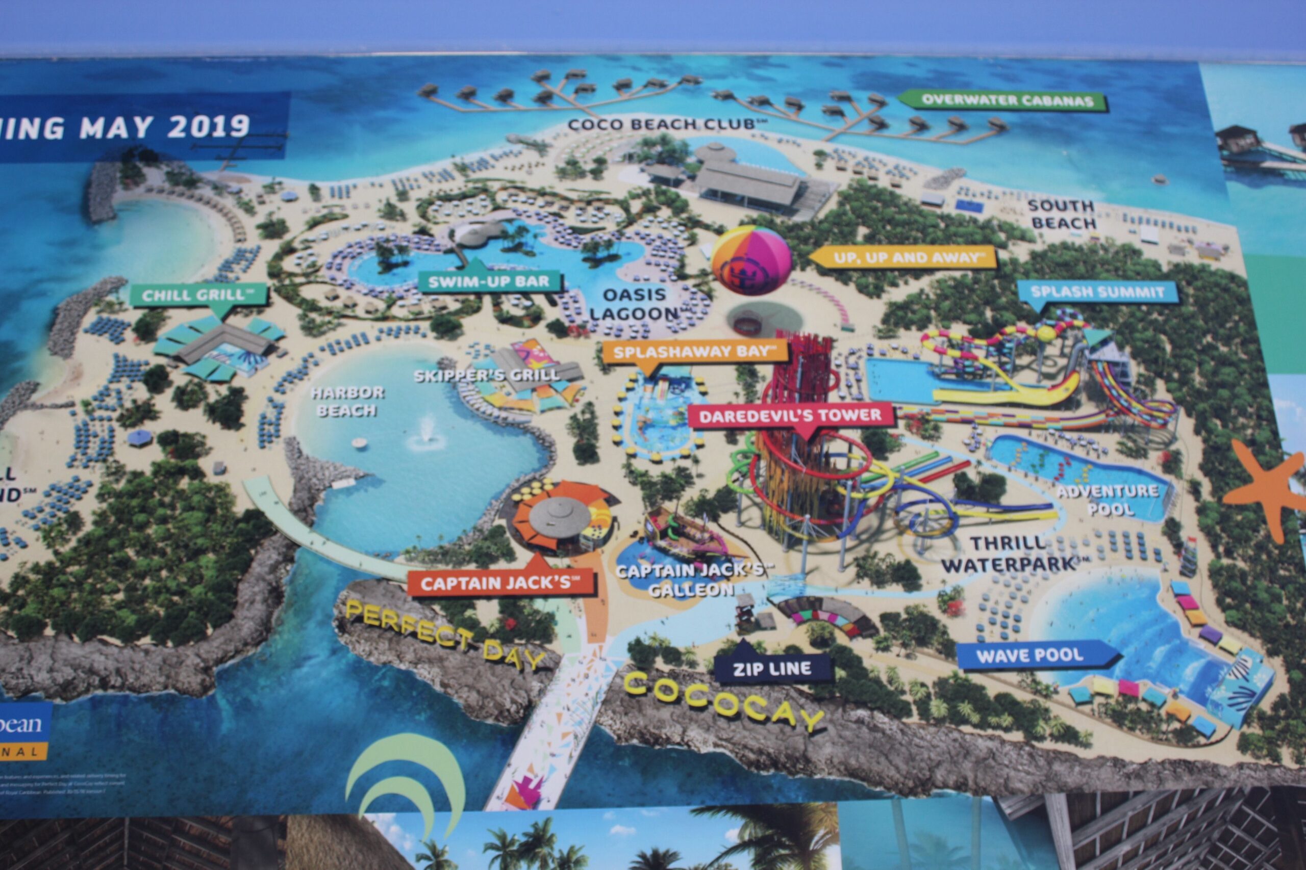 Printable Map Of Coco Cay