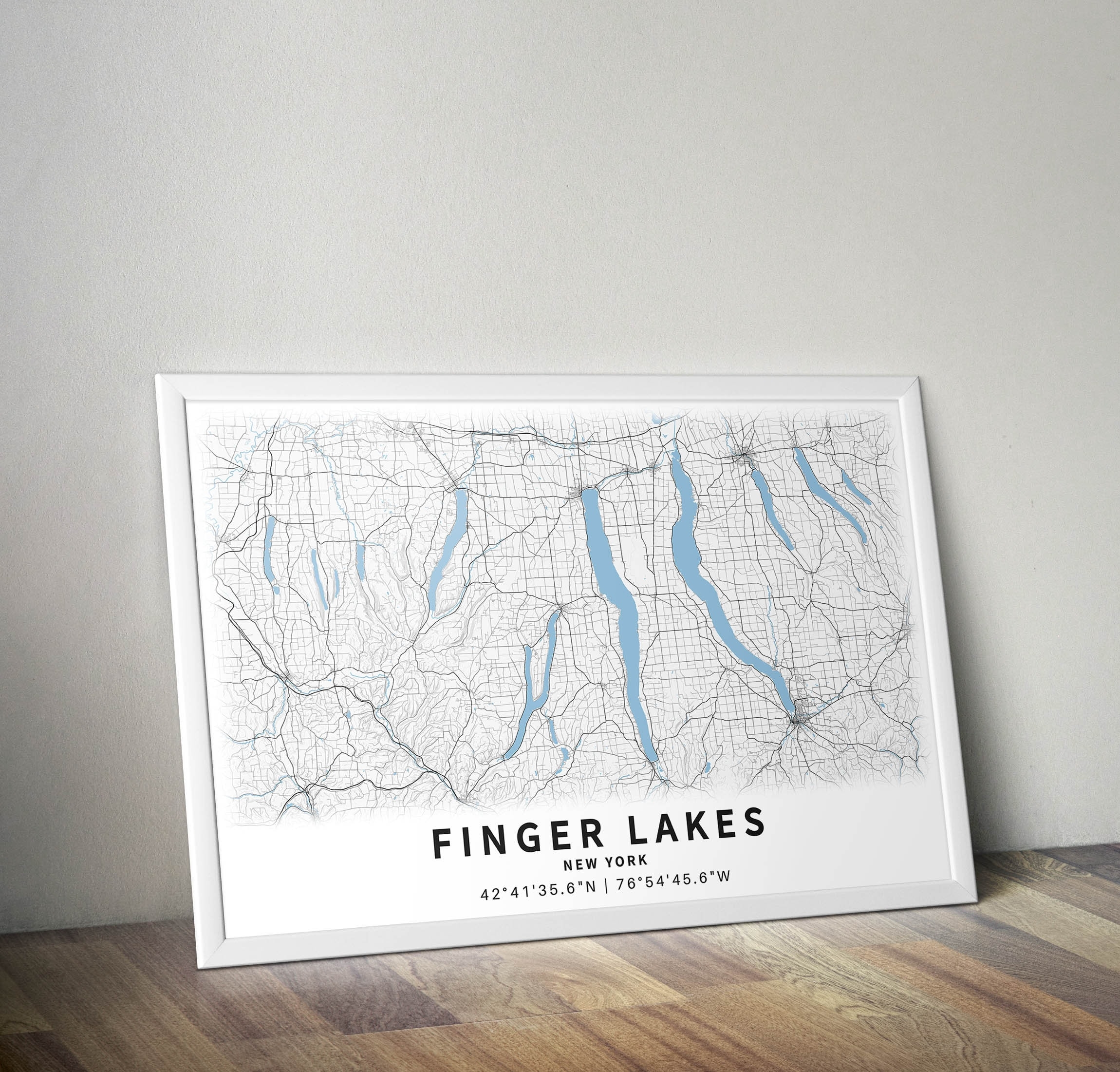 Printable Map Of Finger Lakes