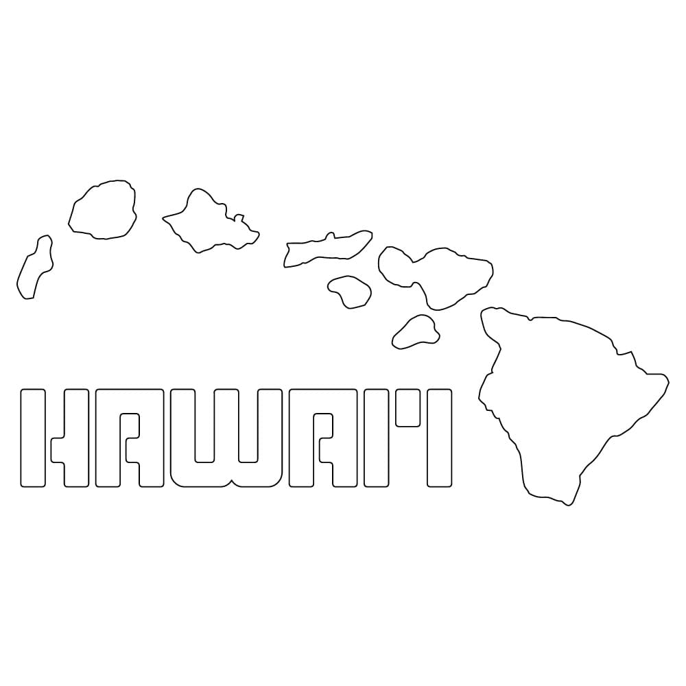 Printable Map Of Hawaii Islands Free Download And Print For You 