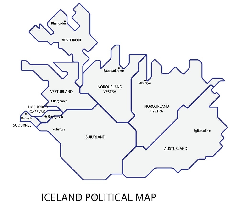 Printable Map Of Iceland Free Download And Print For You 
