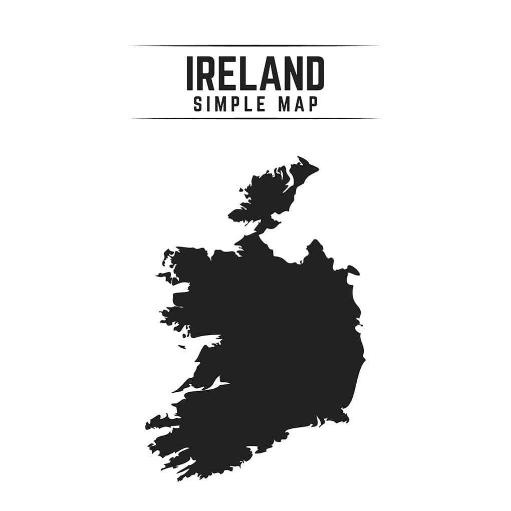 Printable Map Of Ireland With Counties Free Download And Print For You 