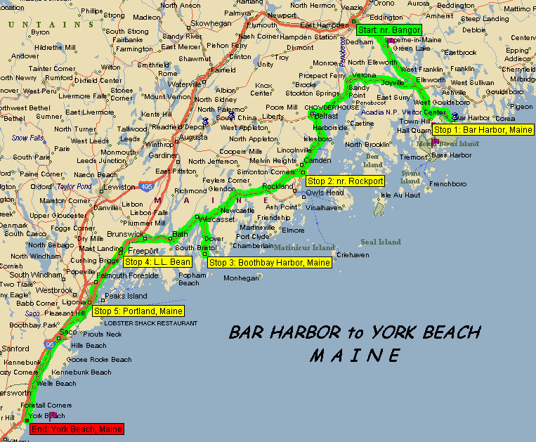 Printable Map Of Maine Coastline Calendar Productivity Hacks