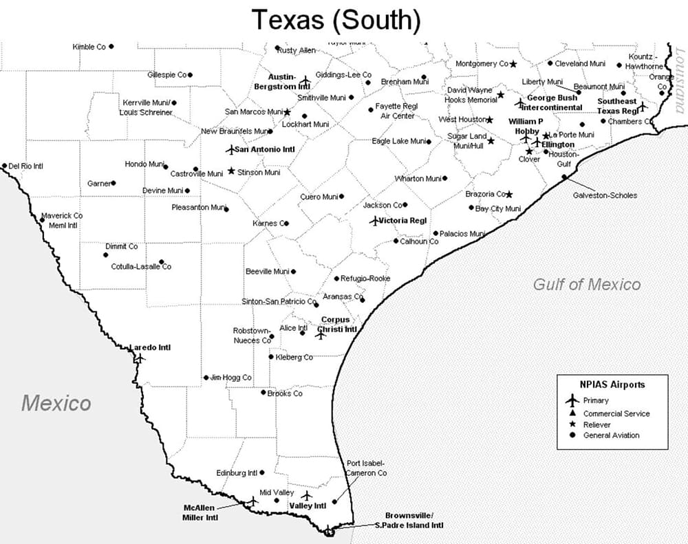 Printable Map Of Texas Cities Free Download And Print For You