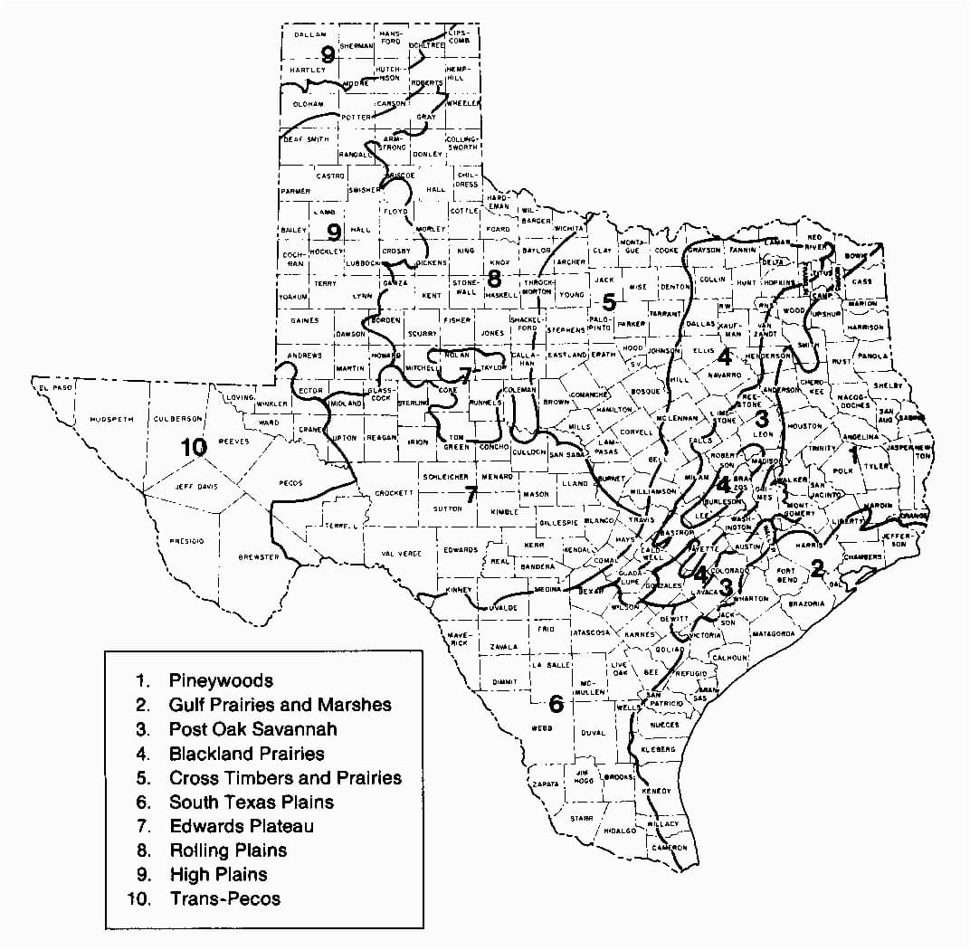 Printable Map Of Texas State Free Download And Print For You 