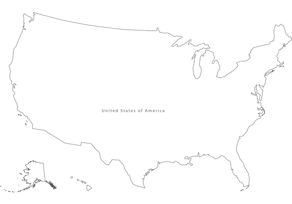 Printable Map Of The United States Free Download And Print For You 