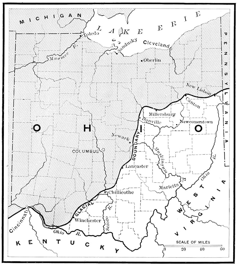 Printable Map Ohio State Free Download And Print For You 