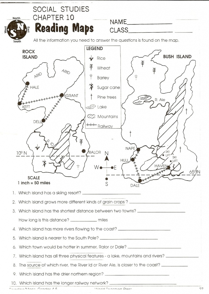 Printable Map Skills Worksheets Pdf Printable Worksheets