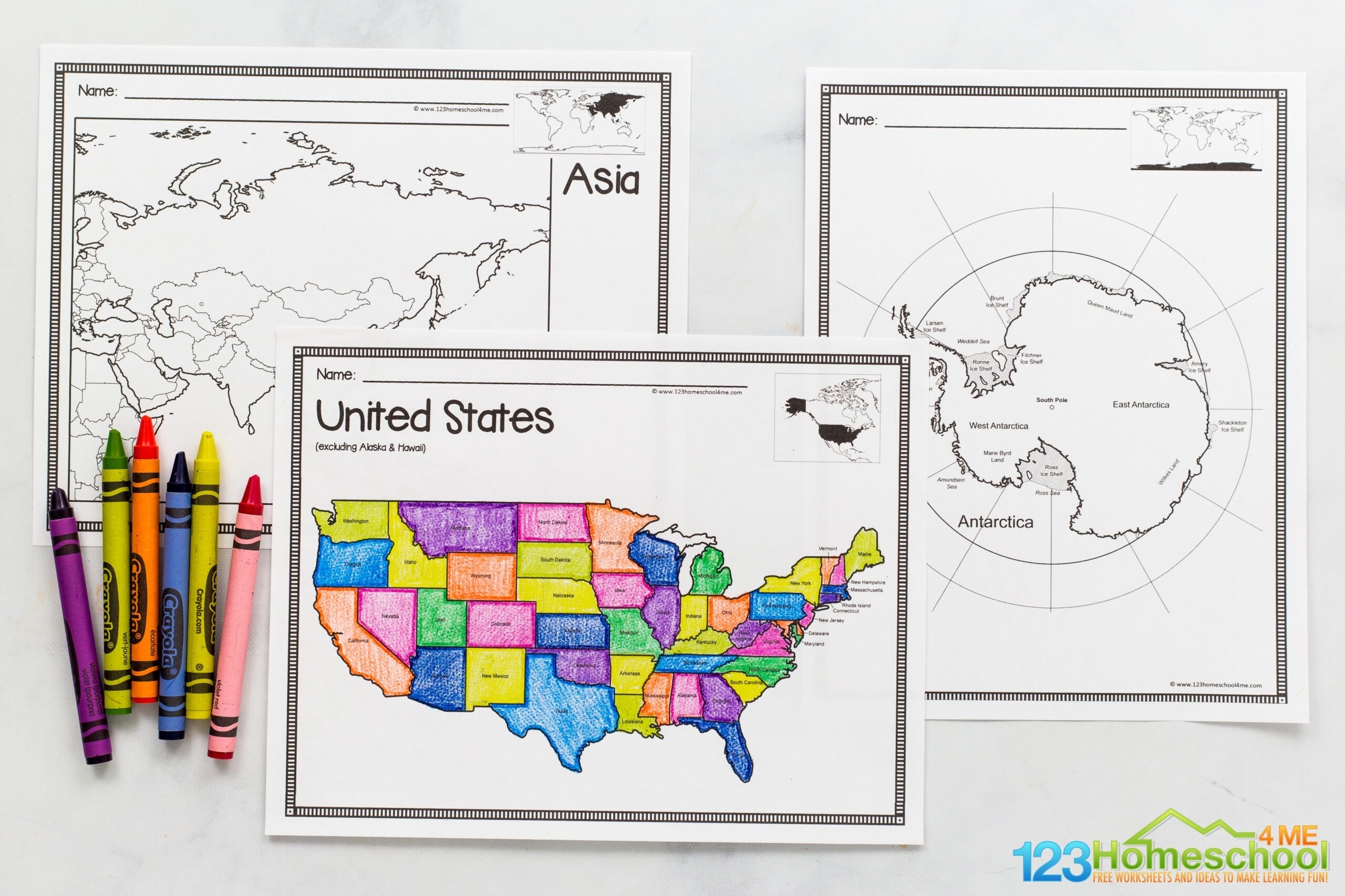 Printable Map World Free Printable Map