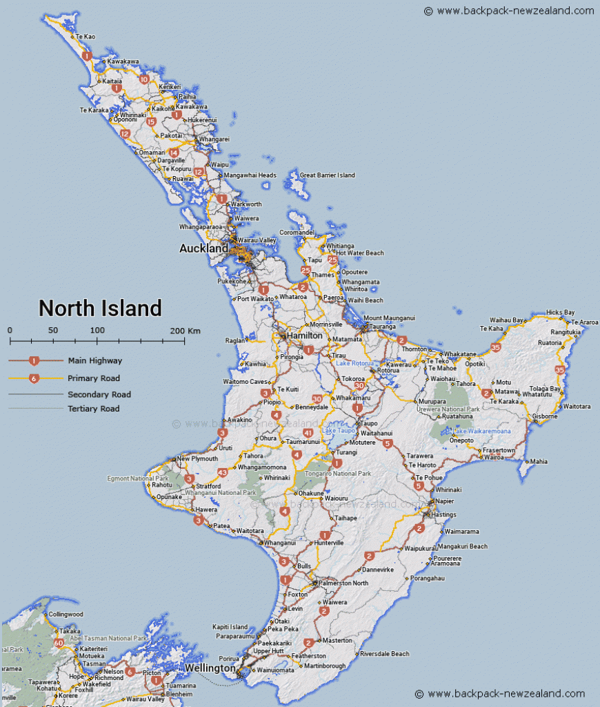 Printable Maps Nz Printable Maps Nz
