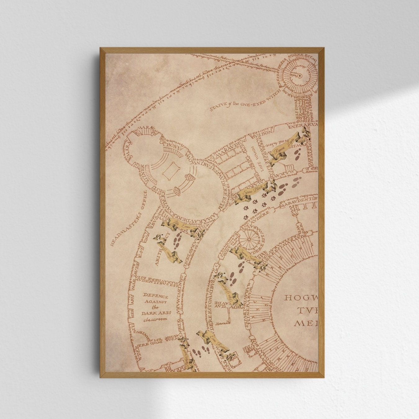 Printable Marauders Map Pdf Free Printable Maps