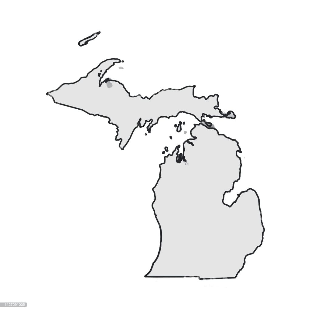 Printable Michigan Map America Free Download And Print For You