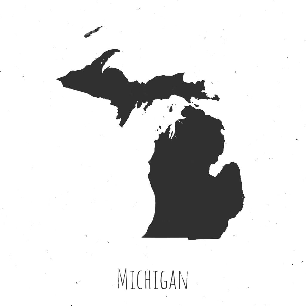 Printable Michigan Map USA Free Download And Print For You 