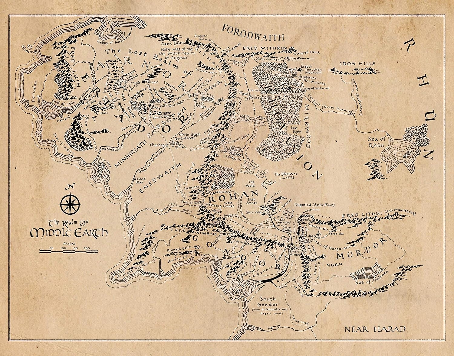 Printable Middle Earth Map Printable Word Searches