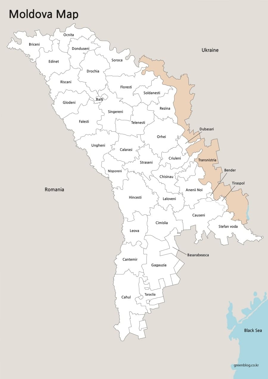 Printable Moldova On World Map Free Download And Print For You 