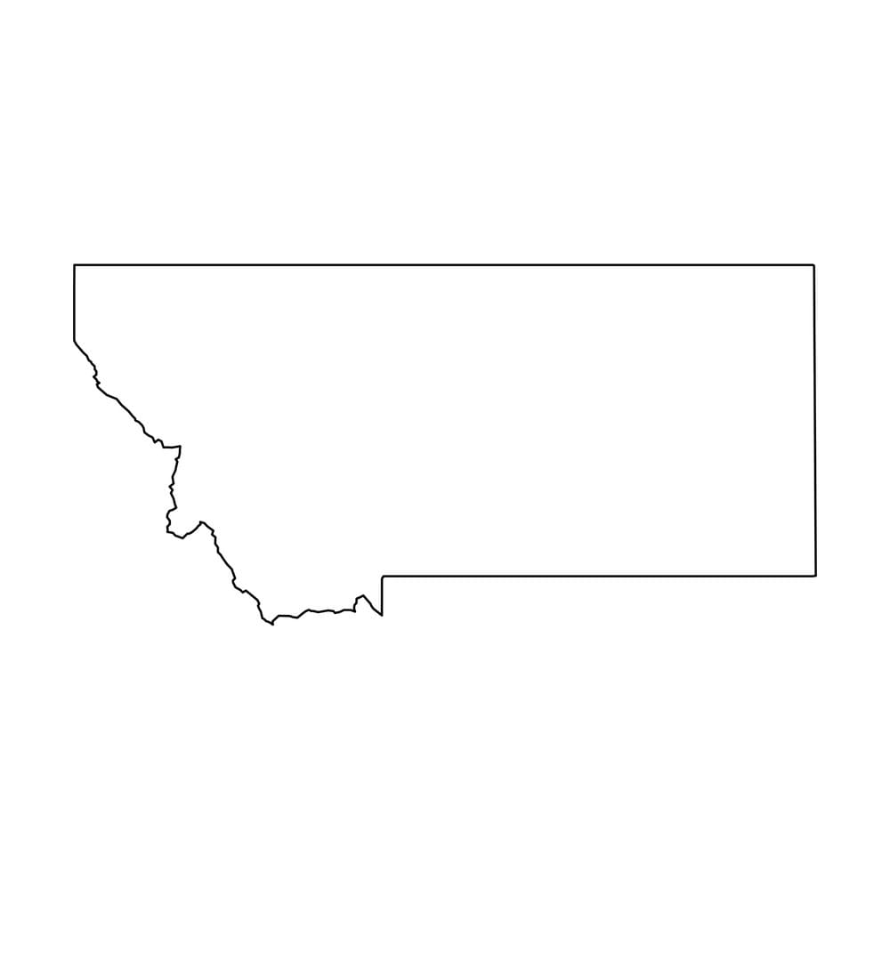 Printable Montana Map Free Download And Print For You