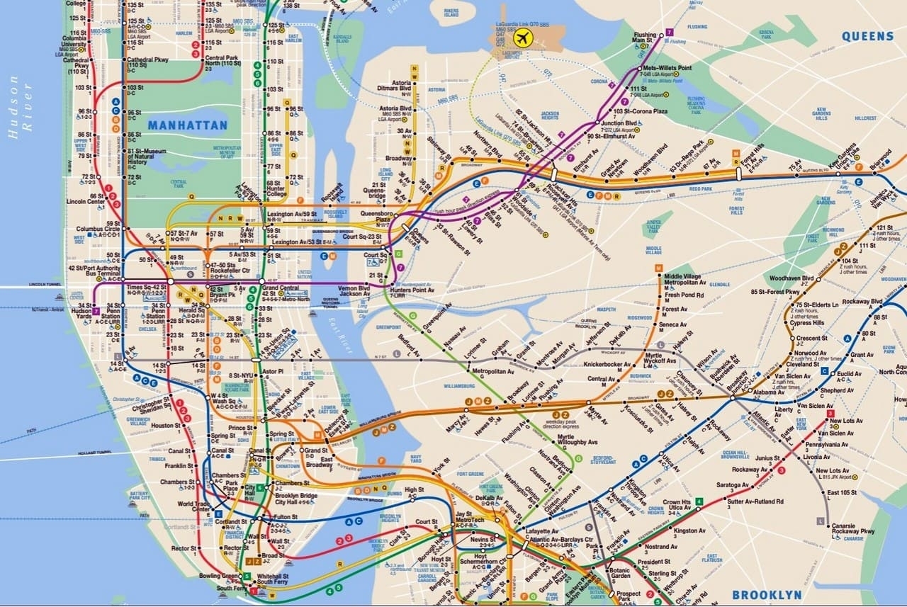 Printable Mta Subway Map Printable Map